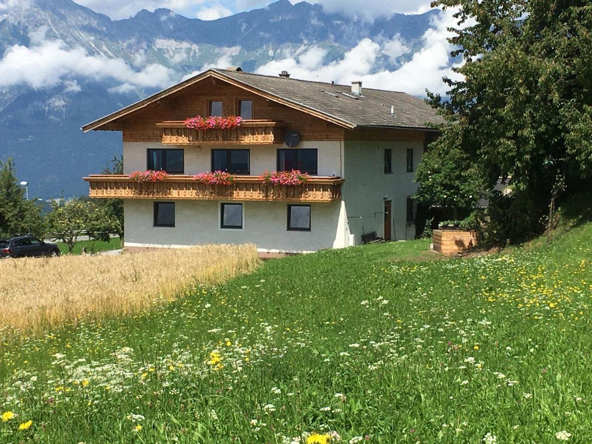 Apartment Wiesenhof - Natur & Weitblick Ueber Innsbruck - Ladestation Fuer Elektroautos Exteriör bild